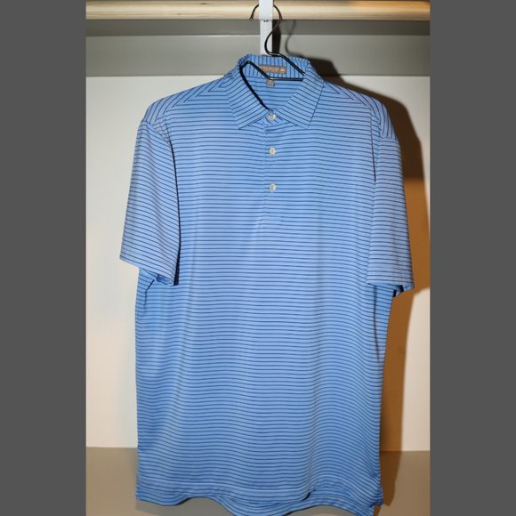 Peter Millar Drum Performance Jersey Polo Size S - Picture 1 of 3